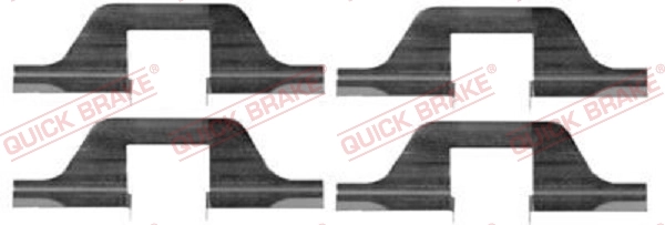 Accessory Kit, disc brake pad